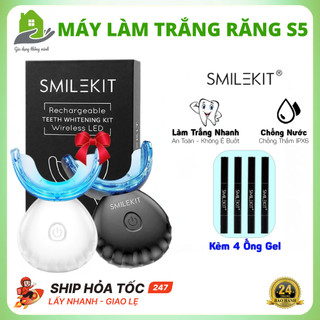 Máy Làm Trắng Răng SMILEKIT S5 An Toàn, Hiệu Quả, Giúp Răng Trắng Sáng, Chắc Khỏe Từ Sâu Bên Trong