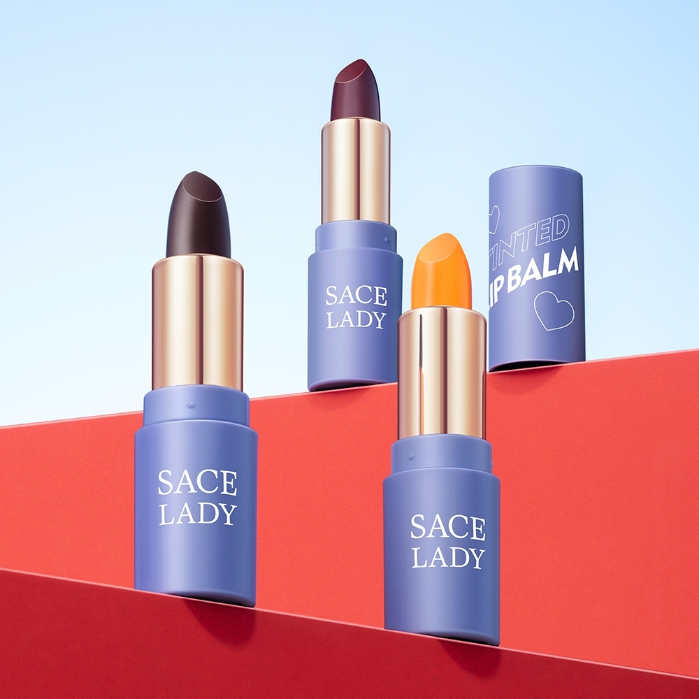 Son Dưỡng Môi SACE LADY Thay Đổi Màu Sắc Dưỡng Âm 3.5g + Son Bóng Dưỡng Ẩm 3.3G