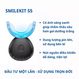 Máy Làm Trắng Răng SMILEKIT S5 An Toàn, Hiệu Quả, Giúp Răng Trắng Sáng, Chắc Khỏe Từ Sâu Bên Trong