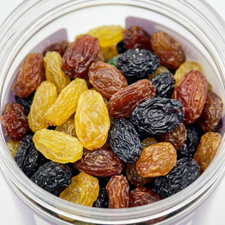 Nho Khô Ba Màu 300g - Nho Đen Nho Vàng Nho Đỏ Tự Nhiên, Dẻo Ngọt, Ăn Vặt Healthy