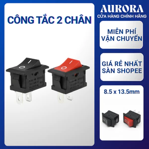 Công Tắc Bập Bênh KDC1-11 3A/250VAC 2 Chân - 8.5x13.5mm