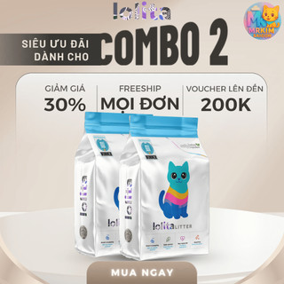 Combo 2 Gói Cát Vệ Sinh Cho Mèo Diamond – Túi 9L (3.8kg) | Vón Cục Chắc – Ít Bụi – Khử Mùi Hiệu Quả