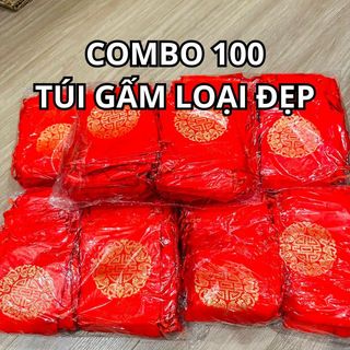 [Giá Sỉ] Combo 100 Túi Gấm Đẹp Loại Cao Cấp Đựng Vật Phẩm Phong Thuỷ (Kích Thước 10x13cm)