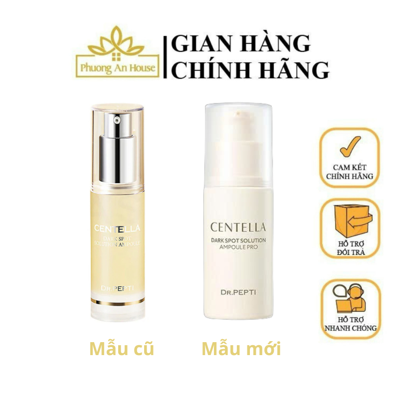 Tinh chất dưỡng trắng Dr Pepti Centella Dark Spot Solution Ampoule 30ml