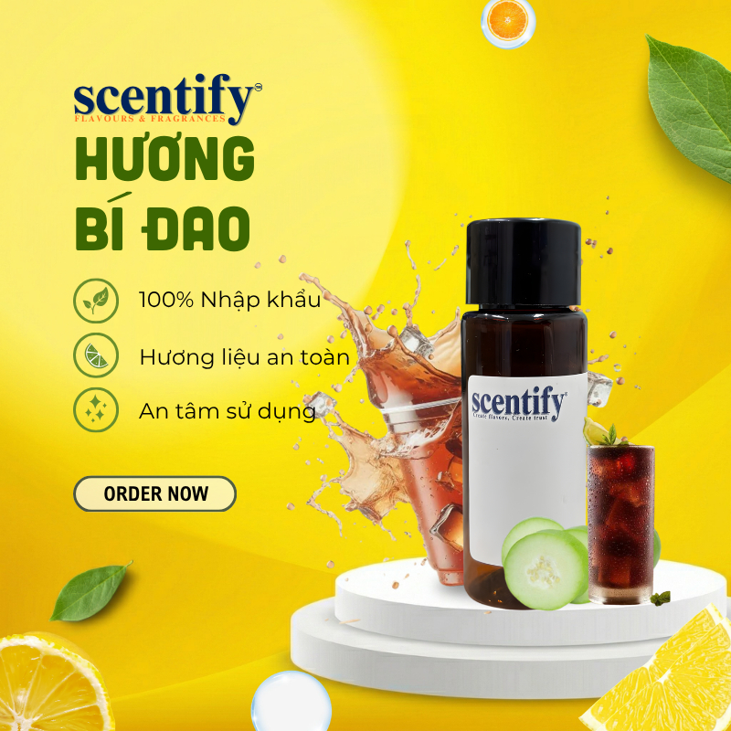Hương Bí Đao 613 20ml Đậm Đặc Scentify – Hương liệu thực phẩm dùng cho ...