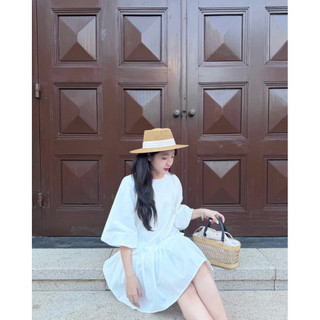 Pony dress - Đầm linen babydoll 1 tầng Ma Vie