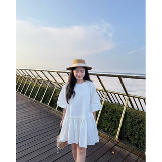 Pony dress - Đầm linen babydoll 1 tầng Ma Vie