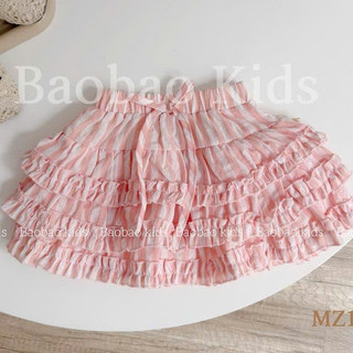 CHÂN VÁY CARO / CHÂN VÁY REN MIX CÙNG ÁO KIỂU SIÊU XINH | AnhMy Baby