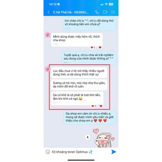 Xịt Khoáng Toner Optimus – Cấp Nước Nhanh, Làm Dịu Da, Giữ Lớp Makeup, Giúp Da Mịn Màng, Tươi Mát