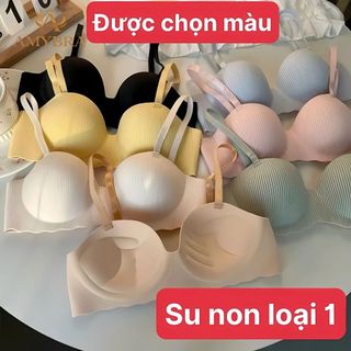 Áo Ngực Nữ Su Đúc Không Gọng Đệm Bàn Tay Nâng Đỡ – Áo Lót Nữ Liền Mạch Mềm Mại Tôn Dáng AMYBRA A5277