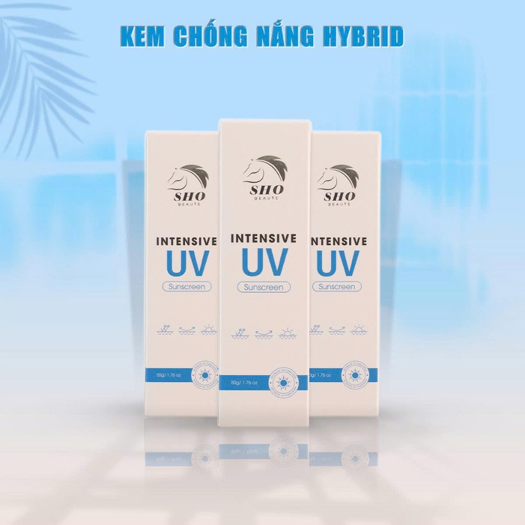 Kem Chống Nắng SHO Hỗ Trợ Bảo Vệ Da Khỏi Tia UV Giữ Da Sáng Mịn Mỗi Ngày