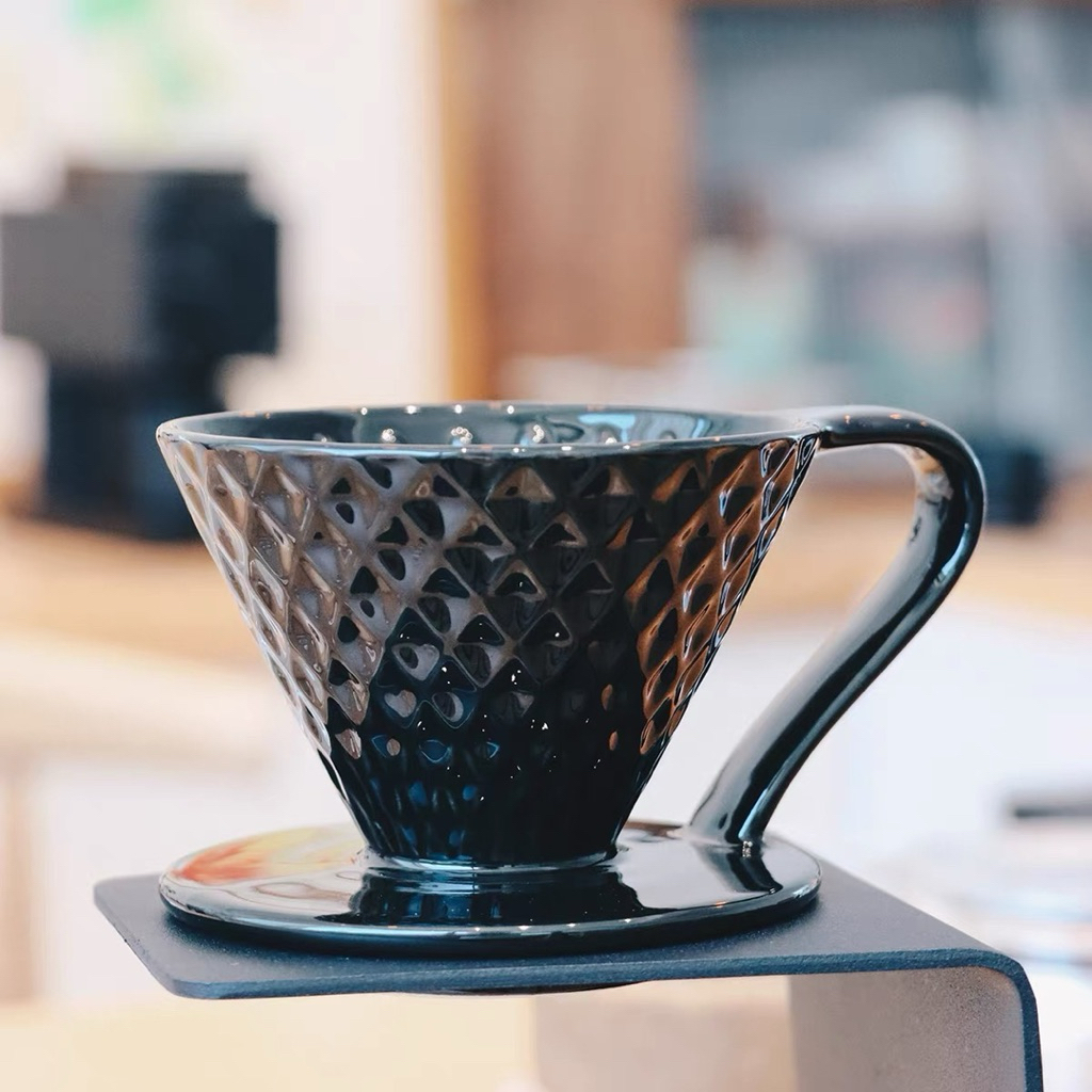 Phễu V60 pha cà phê bằng gốm sứ thủ công cao cấp
