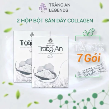 Combo 2 Hộp Bột Sắn Dây Collagen Tràng An - Tặng 7 Gói Bột Sắn Dây Nguyên Chất
