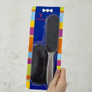Chà  gót chân inox cán đặc có miếng thay