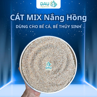Cát Mix Nắng Hồng Siêu Sạch, Ít Bụi, Hạt nhỡ (1kg, 2kg, 5kg)