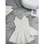 Váy 2s chấm bi chân xoè