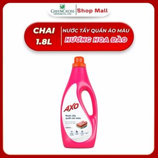 Nước Tẩy Quần Áo Màu AXO 1800ml – Tẩy Sạch Vết Bẩn Không Bay Màu