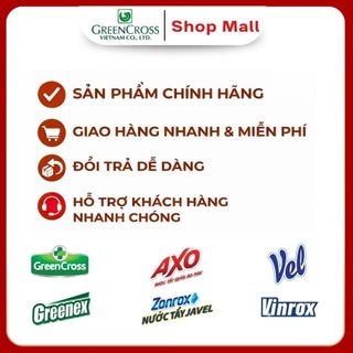 Combo 4 Chai Xịt Rửa Tay Khô Green Cross 300ml TOTAL PROTECT - Diệt Khuẩn 99.9% - Hương Trà Xanh