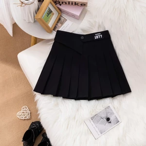 Chân váy xếp ly bé gái dáng chữ A dễ phối đồ phong cách năng động dễ thương cho bé đi học đi chơi