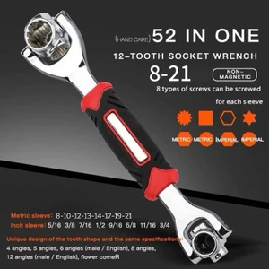 Cờ Lê Đa Năng 8 Đầu Xoay 360 Độ ( 8-21 ) Thông Dụng Siêu Bền 48 Trong 1 FREE SHIP