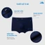 Combo 2 Quần Lót Nam Yody quần boxer dệt liền TRA MCUN26A002