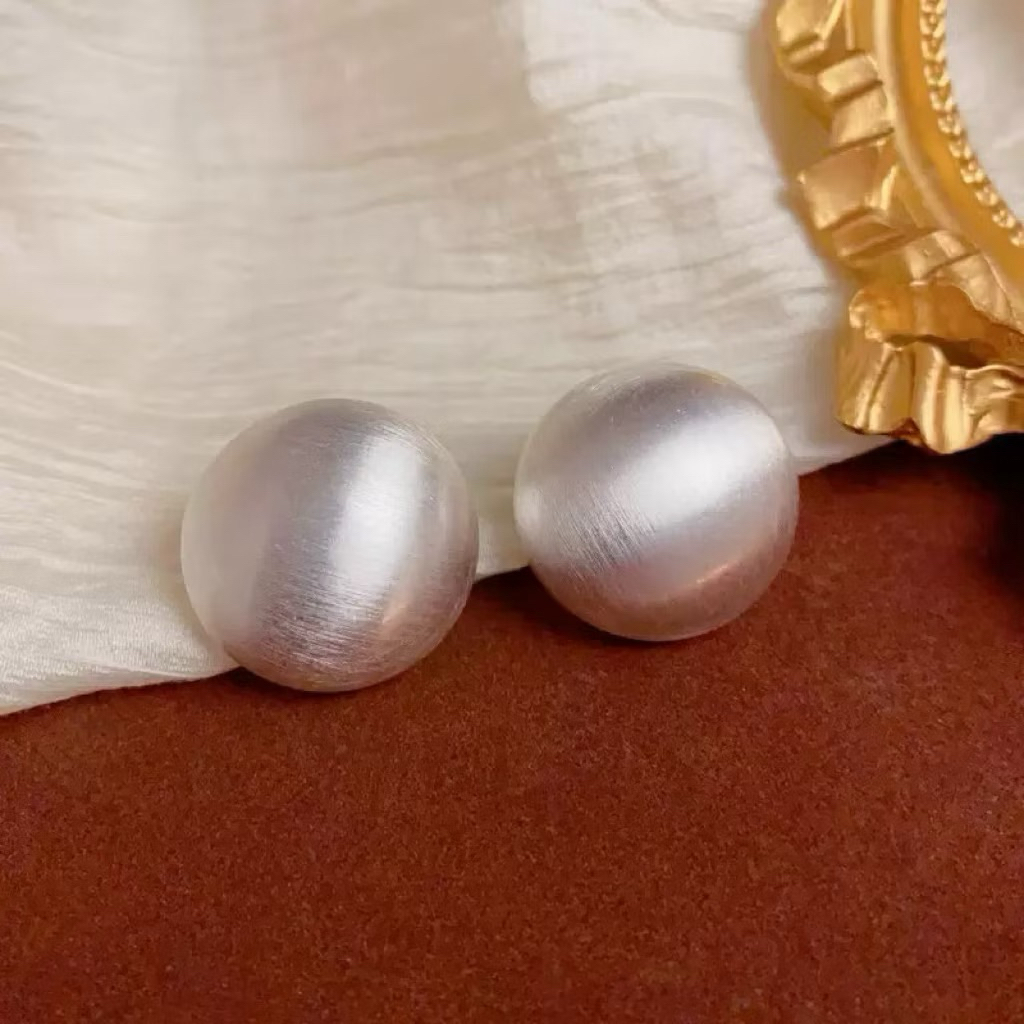 [SỈ] Bông Tai Ngọc Trai Dáng Mix Lơi Phong Cách Baroque Thanh Lịch Cô Dâu
