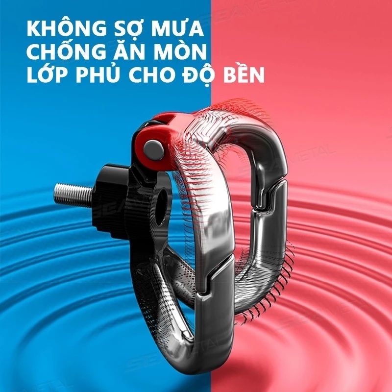 Móc Treo Biker cho xe máy cao cấp F2 ( giá 1 cái ) Móc treo đôi chịu lực cho dòng xe Vinfast evo Xe máy điện Bike Hook