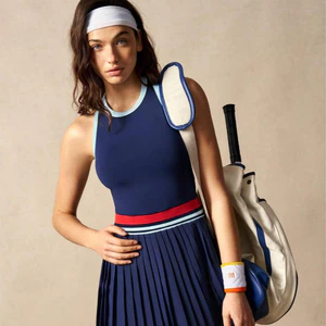 Váy Pickleball Nữ UYNSPORTY Sát Nách Phong Cách, Váy Xếp Ly, Phối Màu, Co Giãn , Bộ Đồ Pickleball Nữ