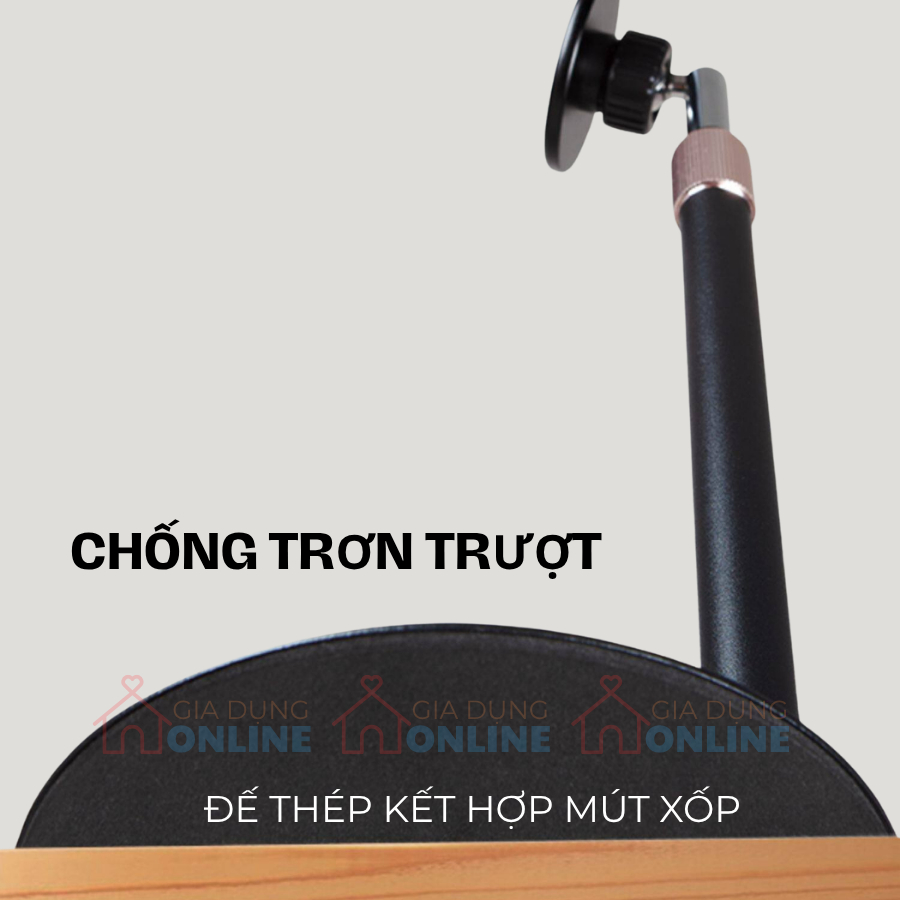 Giá đỡ nam châm gắn điện thoại, tablet để bàn có nâng hạ chiều cao QS18