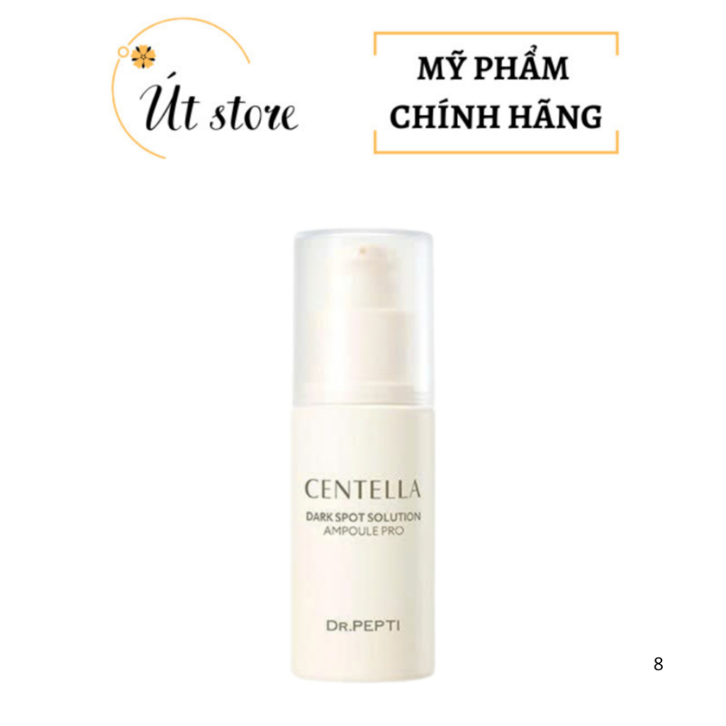 Serum dưỡng trắng Dr Pepti Centella Dark Spot Solution Ampoule 30ml - Mẫu Mới - Út store