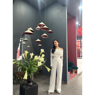 [Võ Hà Linh x MIO LADY] Quần Tây Ống Suông, Cạp Cao, Chất Liệu Trượt Ý, 2 Phiên bản chiều dài, Miolady