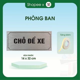 Biển phòng ban, giám đốc, phòng hành chính In Uv cao cấp bền màu trên Alu Bạc xước
