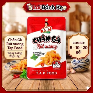 [Combo 5-10-20] Chân Gà Rút Xương Tap Food (29g)