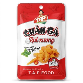 [Combo 5-10-20] Chân Gà Rút Xương Tap Food (29g)