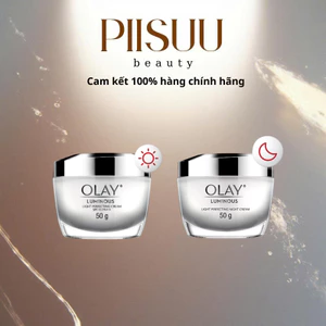 Kem Dưỡng Da Ban Ngày + Ban Đêm OLAY Luminous Sáng da Mờ Thâm Nám 50g