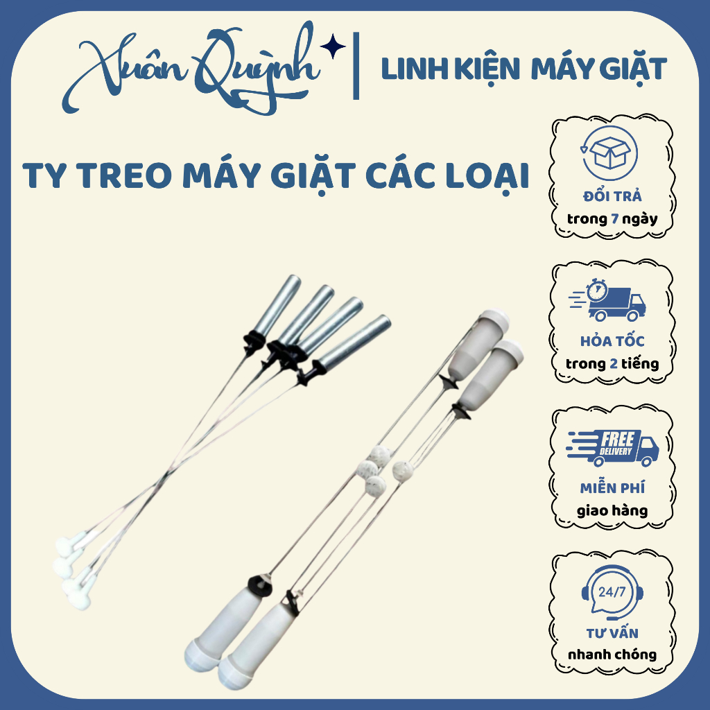 [ĐỦ LOẠI] Ty treo máy giặt các hãng - Thanh treo giảm sóc máy giặt, bền bỉ dễ lắp đặt