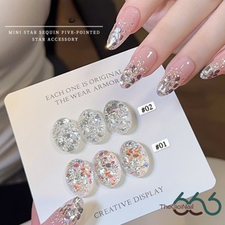 Nhũ Vảy Xà Cừ Trang Trí Nail HỘP LỚN – Nhũ Aurora Lấp Lánh Đính Móng Nail Cô Dâu Nail Sang Chảnh #01 #02 Thegioinail666