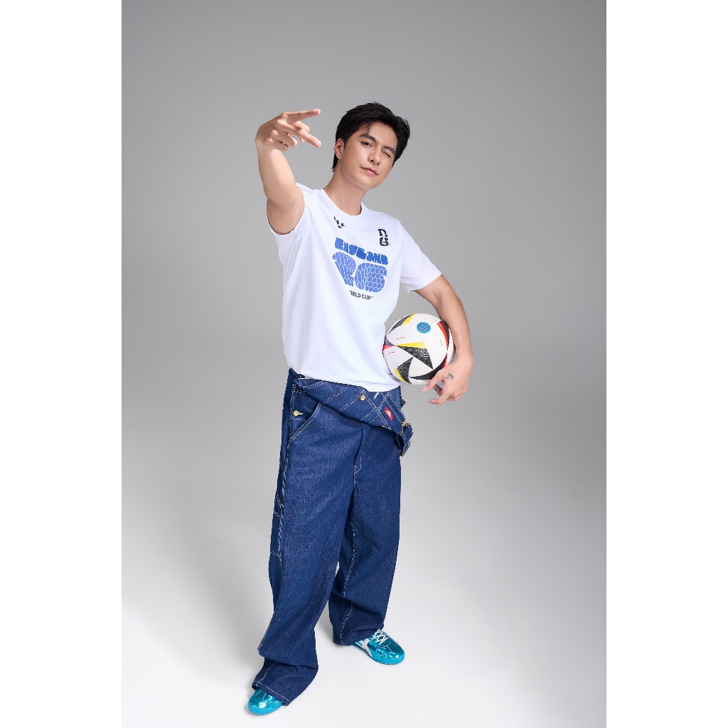 [TẶNG TẤT WC 2026]Áo thun Tshirt nam nữ Cotton Compact World Cup England Edition 26, Áo cổ vũ đội tuyển Anh thoáng khí