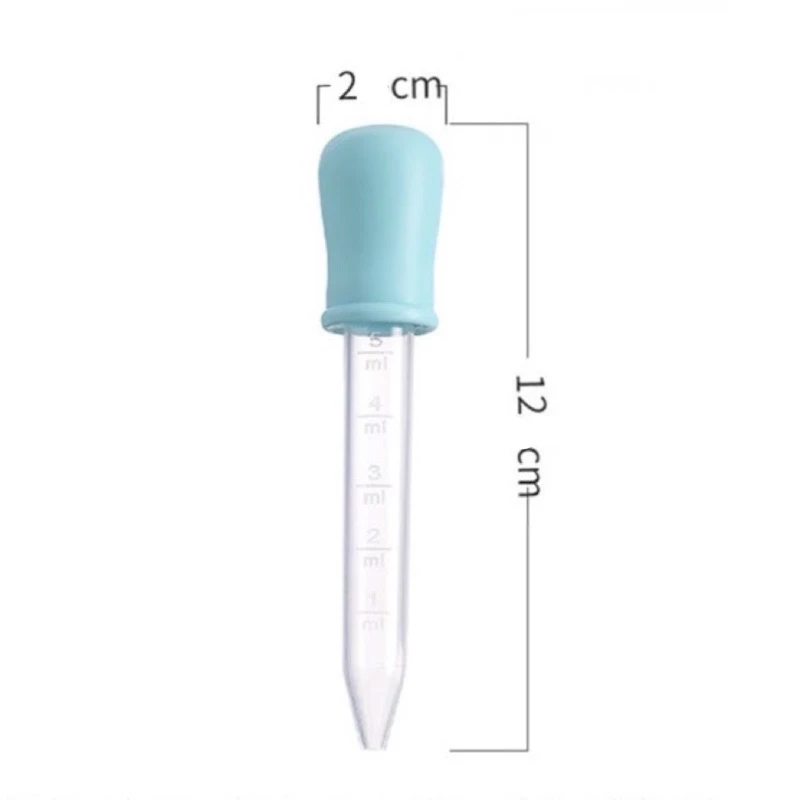 Ống Hút Sữa Bón Ăn Dặm Cho Bé Silicon An Toàn DouDou A38