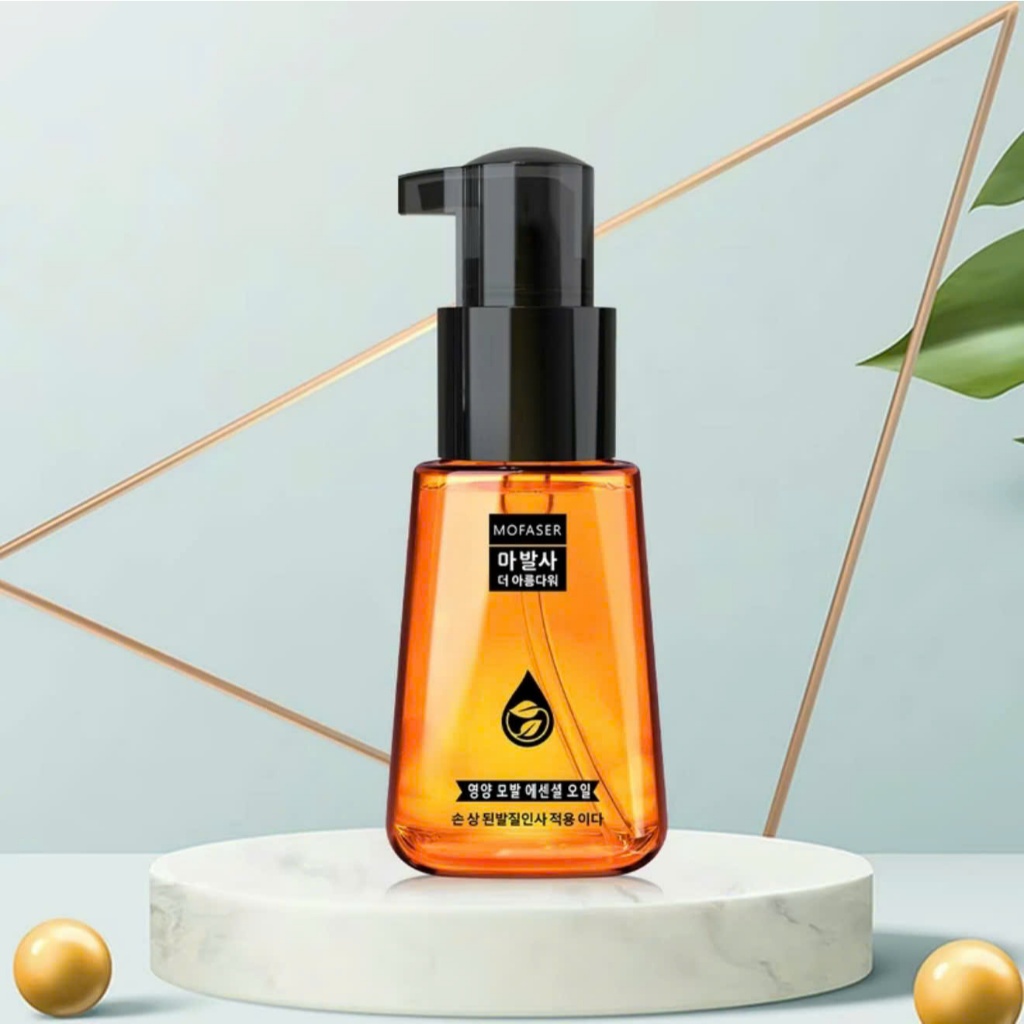 Tinh Dầu Dưỡng Tóc Mofaser 70ml – Giảm Rụng Tóc, Phục Hồi Tóc Khô Xơ, Dưỡng Mềm Mượt Bóng Khỏe