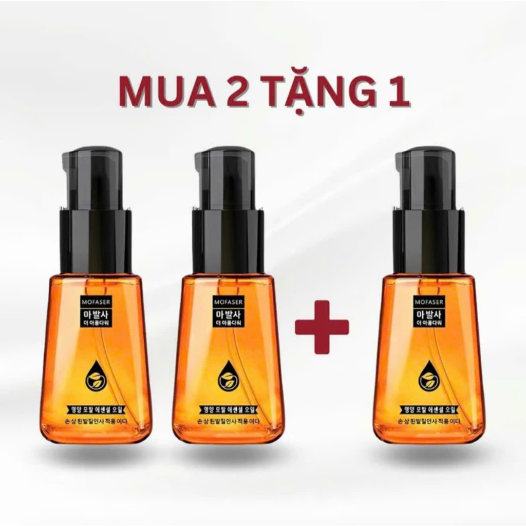 Tinh Dầu Dưỡng Tóc Mofaser 70ml | Phục Hồi Tóc Khô Xơ Hư Tổn, Giảm Gãy Rụng, Giúp Tóc Mềm Mượt Bóng Khỏe