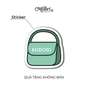 Sticker Túi Ví Da Xinh Từ Thương Hiệu Midori