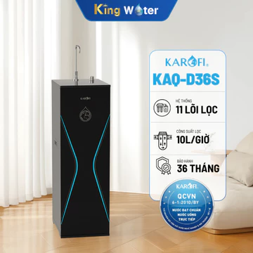 [GIÁ TẠI KHO] Máy Lọc Nước RO Karofi KAQ-D36S Tủ Đứng 11 Lõi Giá Rẻ, Uống Trực Tiếp Chính Hãng