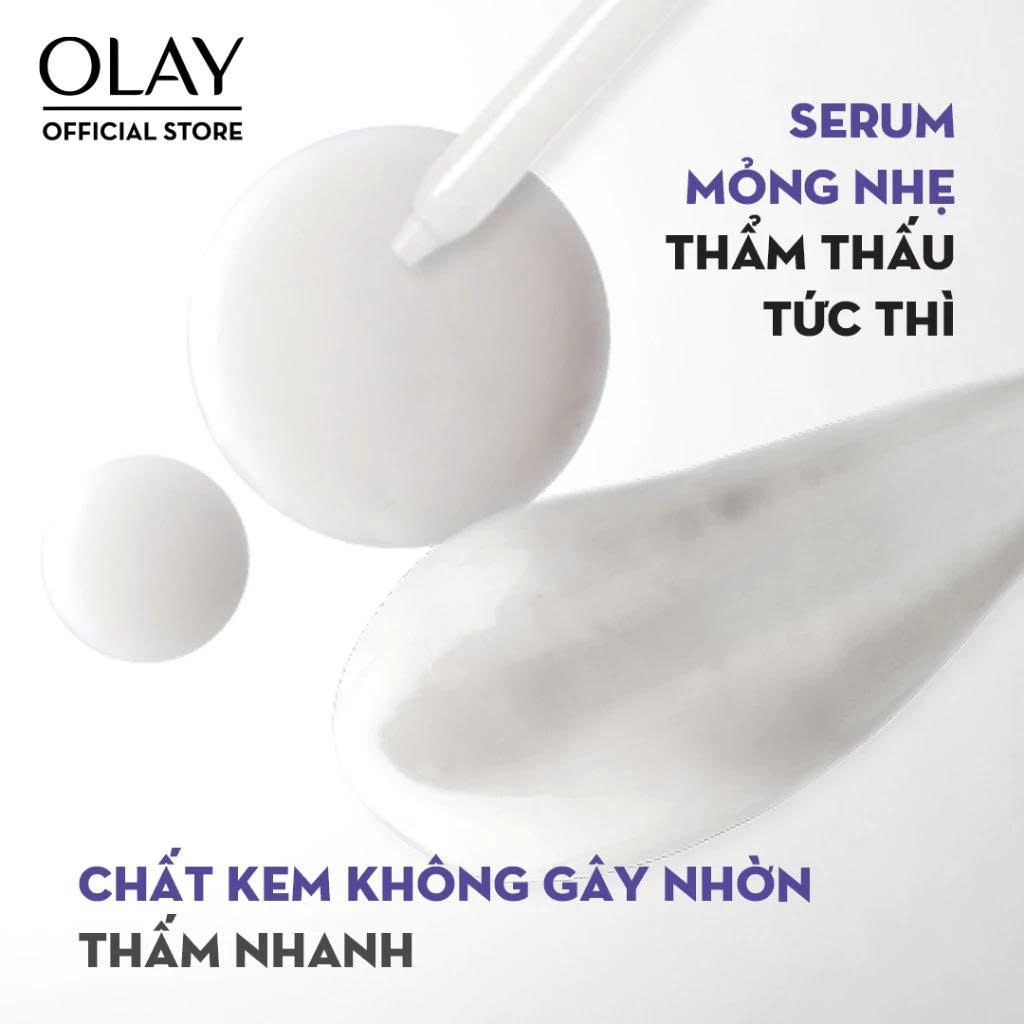 Combo 2: Kem Dưỡng Ẩm Ban Đêm + Serum OLAY RETINOL24 Giúp Mờ Nếp Nhăn 50G + 30ML