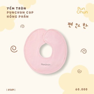 Punchun SS26.T3 Yếm tròn Punchun Cup cho bé