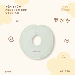 Punchun SS26.T3 Yếm tròn Punchun Cup cho bé