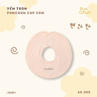Punchun SS26.T3 Yếm tròn Punchun Cup cho bé