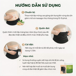 Đai Nhiệt Thông Minh Home Care,Massage Bụng Giảm Mỡ,Rung 5 Cấp Độ,Đánh Tan Mỡ Bụng Cho Mẹ Sau Sinh