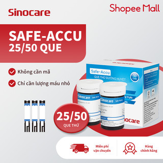 Sinocare Genuine Glucose Test Strips Safe Accu