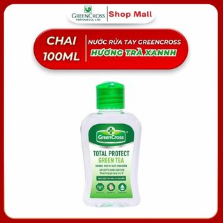 Nước Rửa Tay Khô Green Cross 100ml TOTAL PROTECT – Sạch Nhanh Diệt Khuẩn 99.9%
